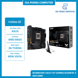 Mainboard ASUS TUF GAMING B650M M-E WIFI DDR5