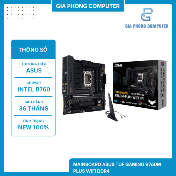 Mainboard ASUS TUF GAMING B760M  PLUS WIFI DDR4
