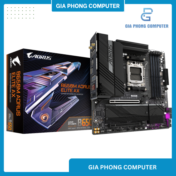 Mainboard GIGABYTE B650M AORUS ELITE AX WIFI DDR5