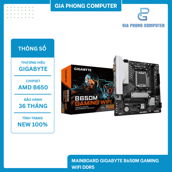 Mainboard GIGABYTE B650M GAMING WIFI DDR5