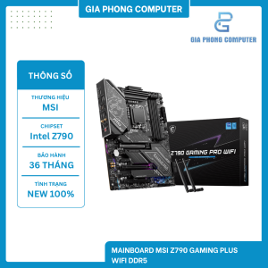 Mainboard MSI Z790 GAMING PLUS WIFI DDR5