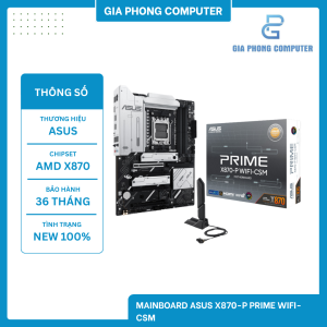 MAINBOARD ASUS X870-P PRIME WIFI-CSM