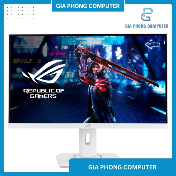MÀN HÌNH PHẲNG TRẮNG ASUS XG259QNS-W ROG STRIX 25” FHD IPS 380Hz 0.3Ms