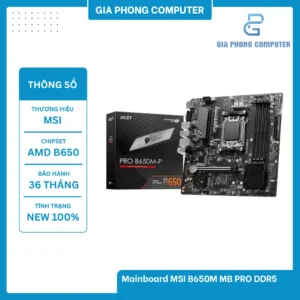 Mainboard MSI B650M MB PRO DDR5