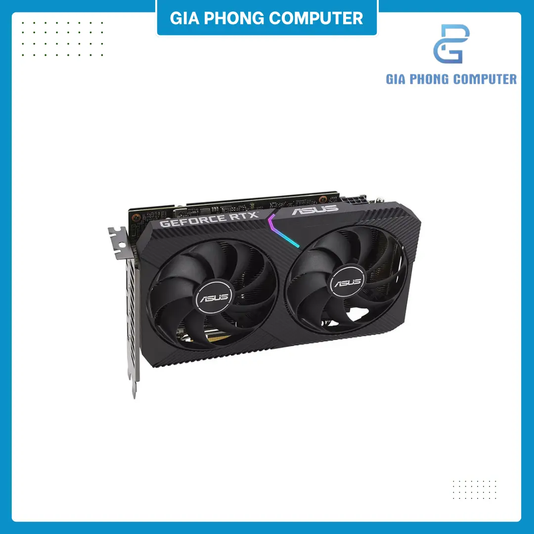 Card màn hình ASUS Dual GeForce RTX 3060 8GB GDDR6 (Cũ)