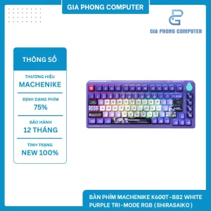 Machenike K600T-B82 White Purple