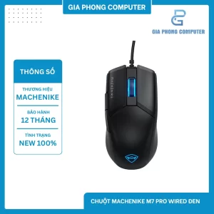 Chuột Machenike M7 Pro Wired Đen