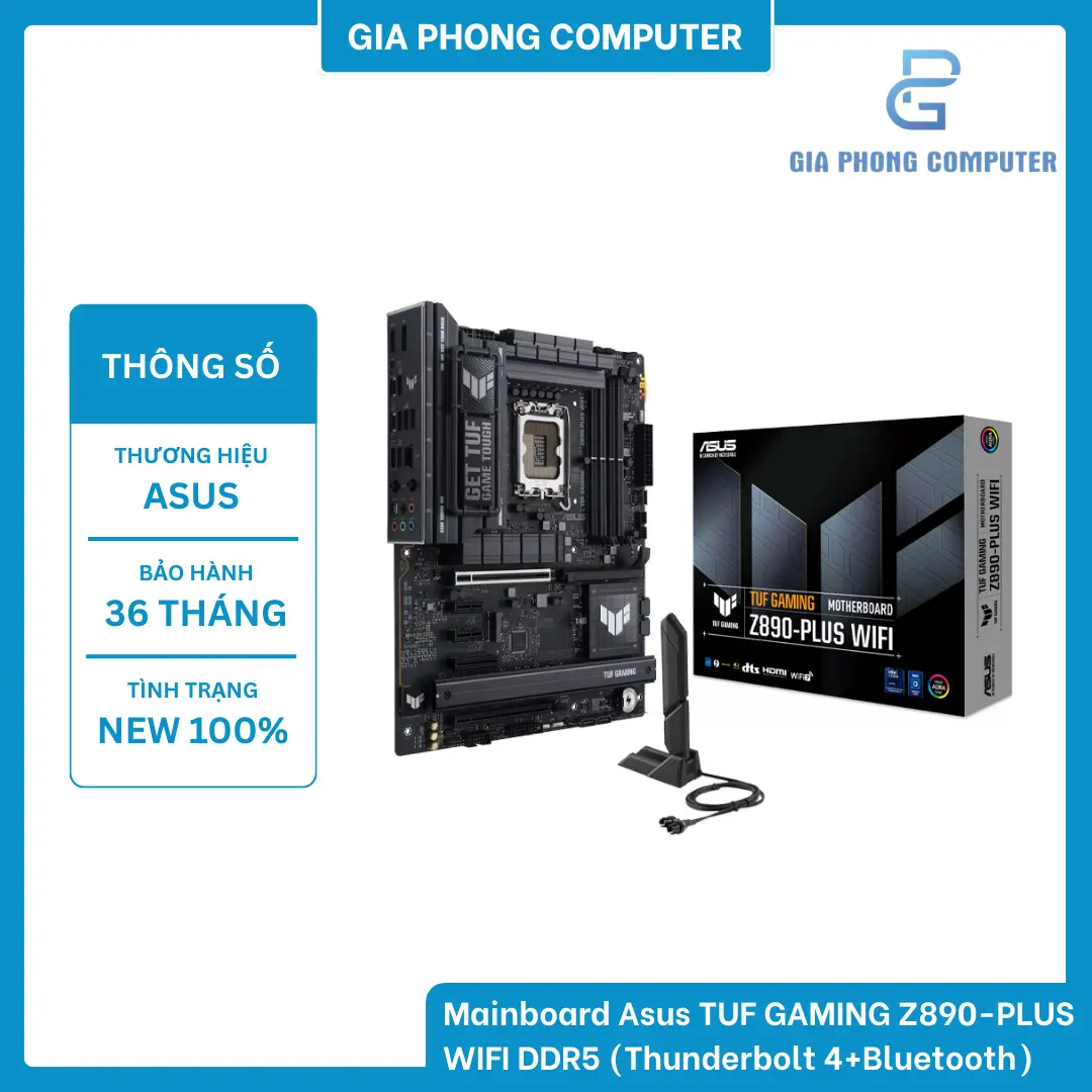 Asus TUF GAMING Z890-PLUS WIFI DDR5