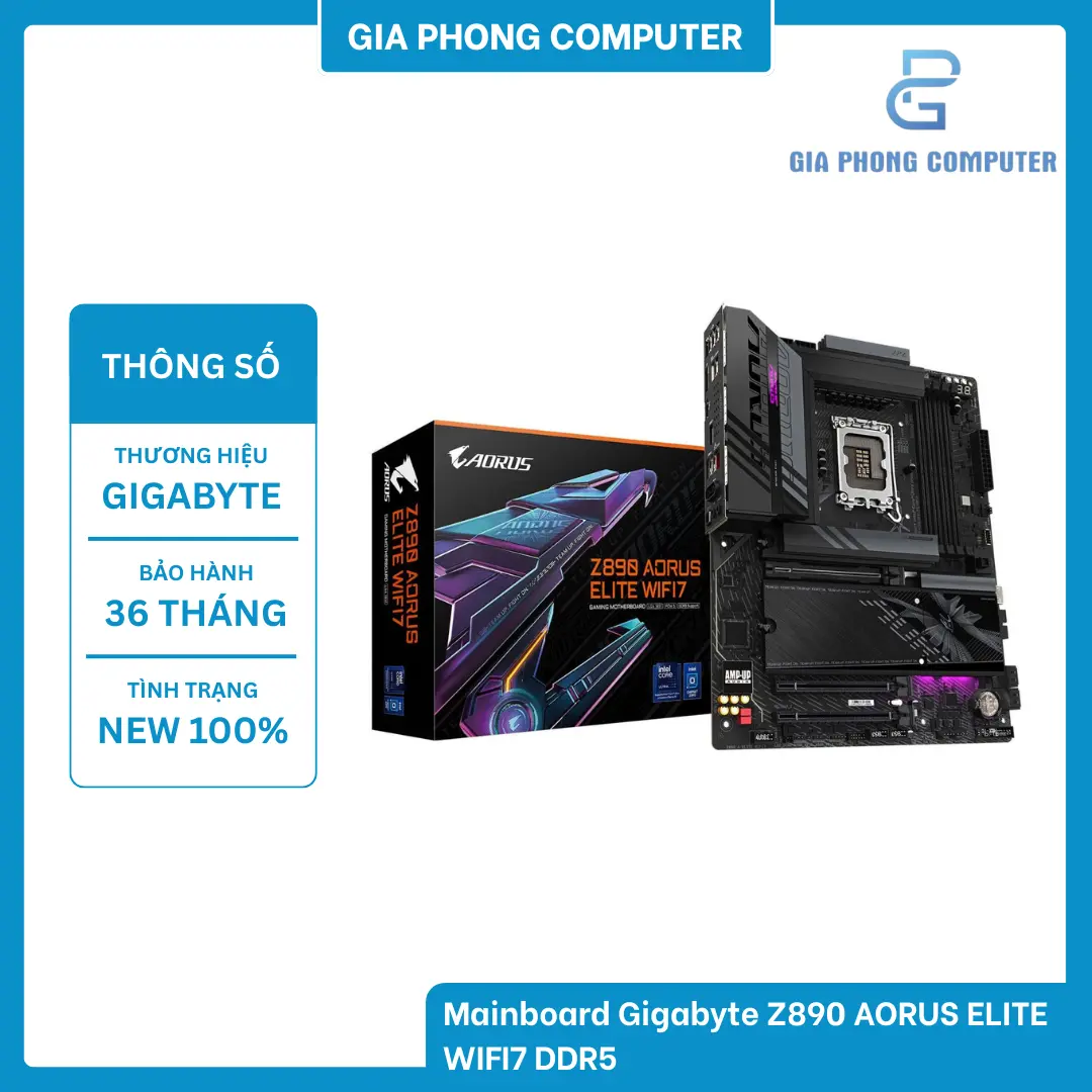 Gigabyte Z890 AORUS ELITE WIFI7 DDR5