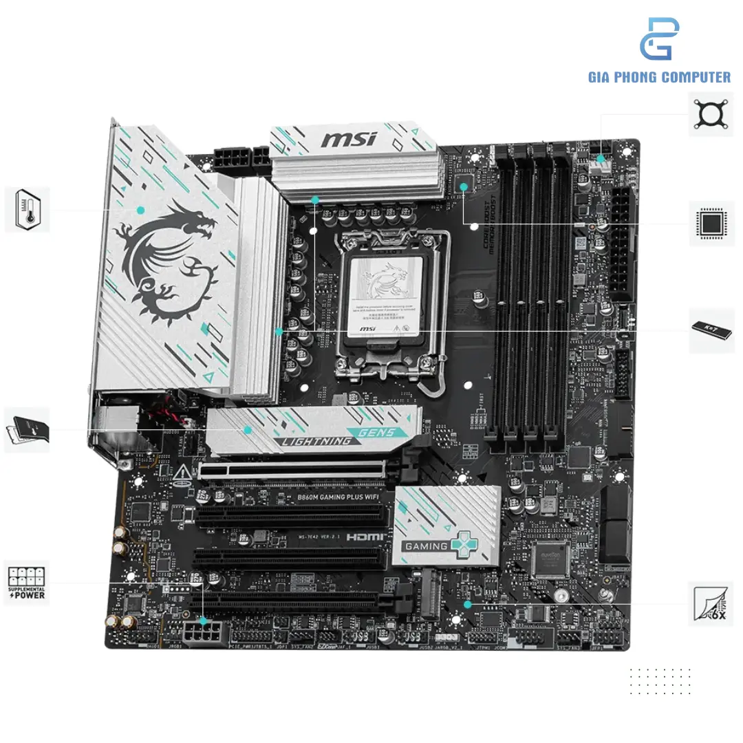 MSI B860M GAMING PLUS WIFI DDR5