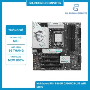 MSI B860M GAMING PLUS WIFI DDR5