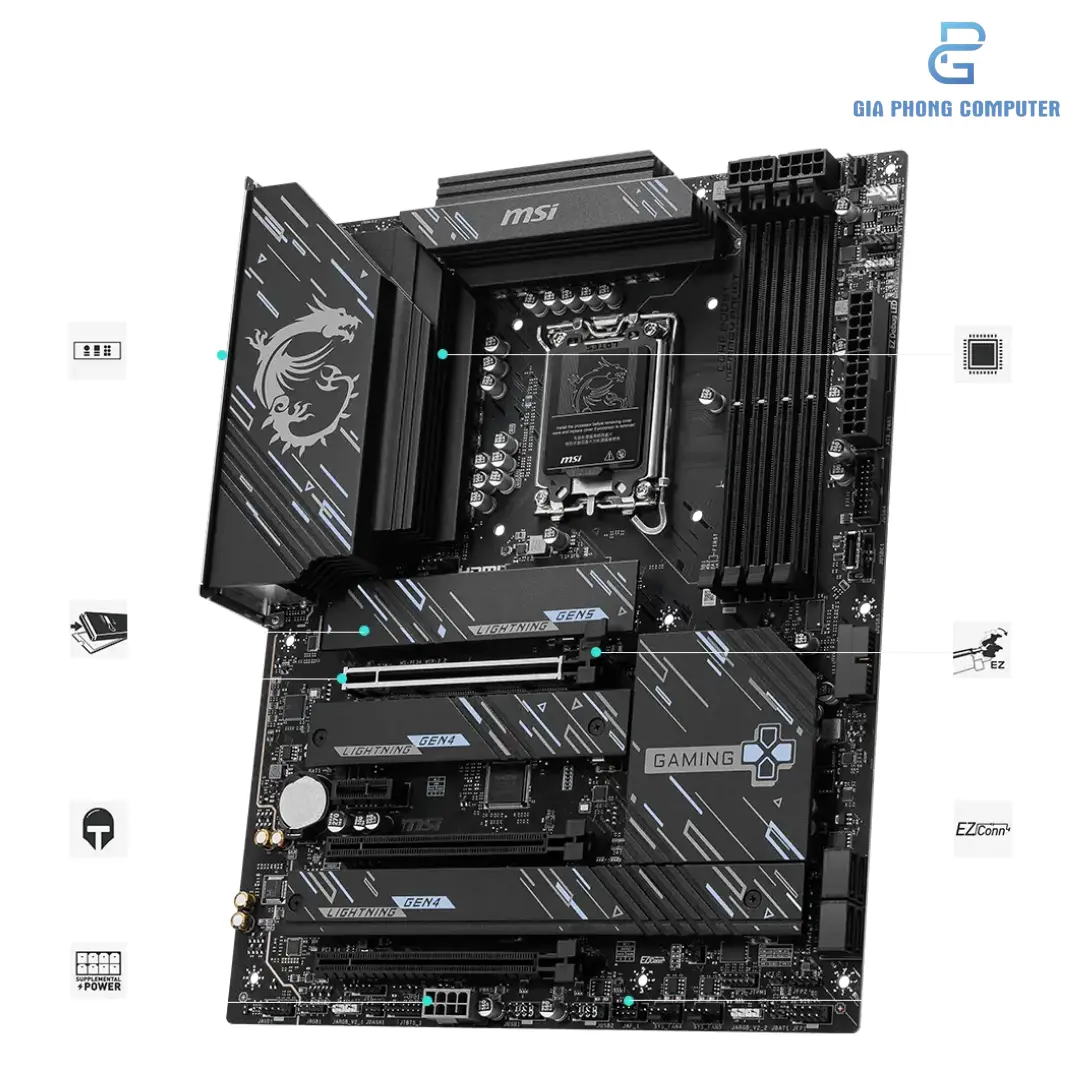 Mainboard MSI Z890 GAMING PLUS WIFI DDR5
