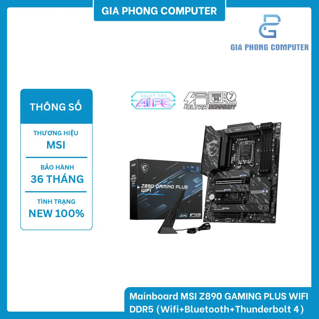 Mainboard MSI Z890 GAMING PLUS WIFI DDR5