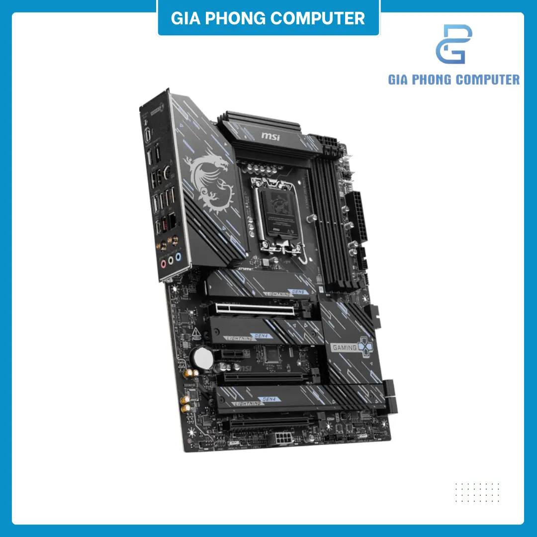 Mainboard MSI Z890 GAMING PLUS WIFI DDR5 (Wifi+Bluetooth+Thunderbolt 4)