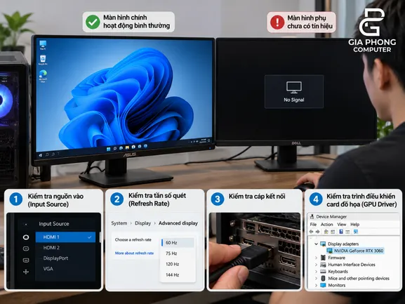 Máy Tính Không Nhận Màn Hình Thứ 2 7 Cách Sửa Lỗi HDMI & DisplayPort (1)