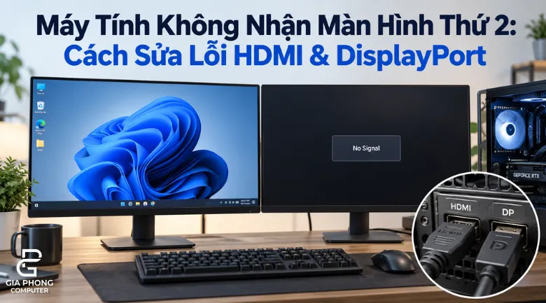 Máy Tính Không Nhận Màn Hình Thứ 2 7 Cách Sửa Lỗi HDMI & DisplayPort (1)