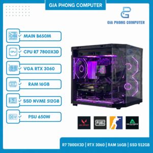 PC GAMING AMD R7 7800X3D + RTX 3060