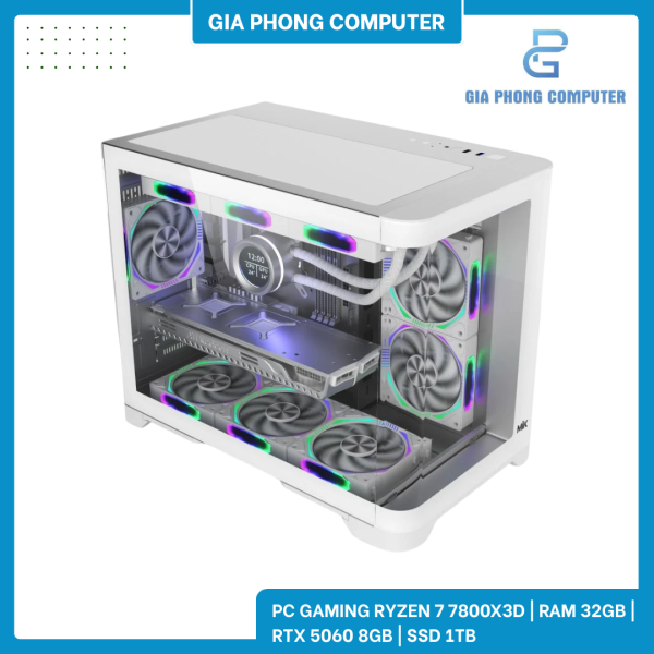 PC Gaming RYZEN 7 7800X3D / RTX 5060 8GB
