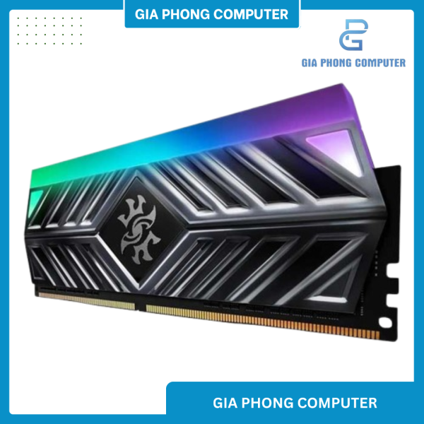 RAM DR4 16GB BUSS 3200 ADATA XPG SPECTRIX D41 RGB XÁM