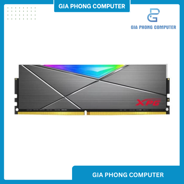 RAM DR4 16GB BUSS 3200 ADATA XPG SPECTRIX D50 RGB XÁM