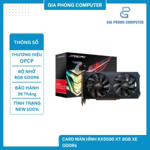 Card màn hình RX5500 XT 8GB XE GDDR6