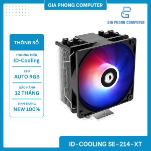 TẢN NHIỆT CPU ID-COOLING SE-214-XT - Đen