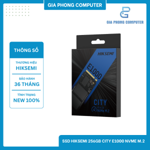 SSD HIKSEMI 256GB CITY E1000 NVME M.2