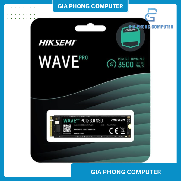 SSD HIKSEMI 512GB WAVE PCIE 3.0 NVME M2