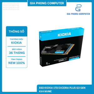 SSD KIOXIA 1TB EXCERIA PLUS G3 GEN 4X4 NVME