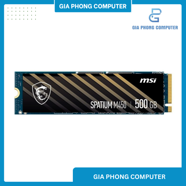 SSD MSI 500GB SPATIUM M450 PCIe 4x4 M2 NVME