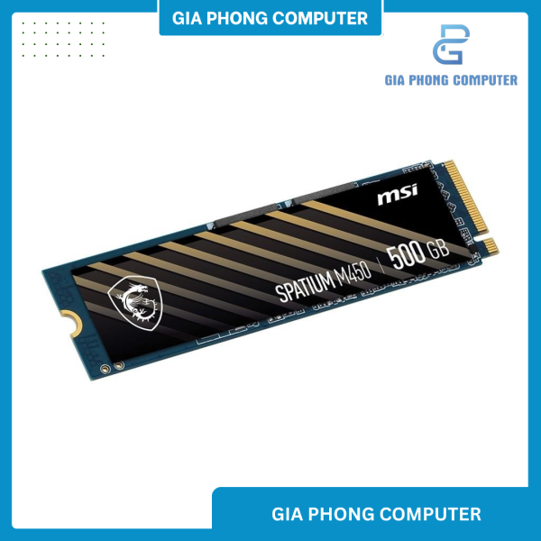SSD MSI 500GB SPATIUM M450 PCIe 4x4 M2 NVME