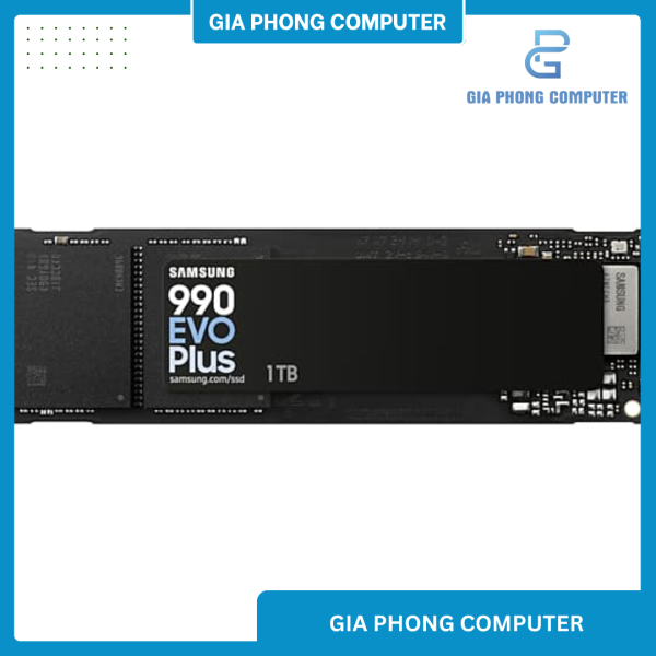 SSD SAMSUNG 1TB 990 EVO PLUS PCIe 4x4 / 5x2 ( MZ-V9S1T0BW ) NVME