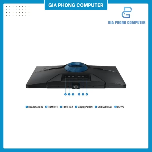 Màn hình phẳng Samsung LS25BG400EEXXV Odyssey G4 25'' FHD IPS 240Hz 1Ms