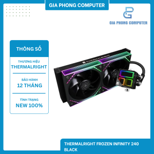 Tản nhiệt AIO THERMALRIGHT FROZEN INFINITY 240 BLACK