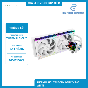 Tản nhiệt AIO THERMALRIGHT FROZEN INFINITY 240 WHITE