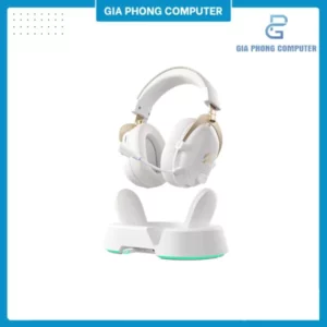 Tai nghe Gaming MCHOSE V9 Turbo+ Wireless - White Gold - 3 Modes