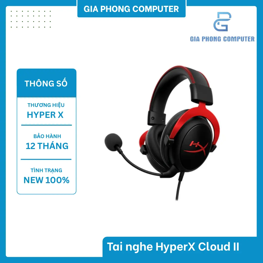 Tai nghe HP HyperX Cloud II
