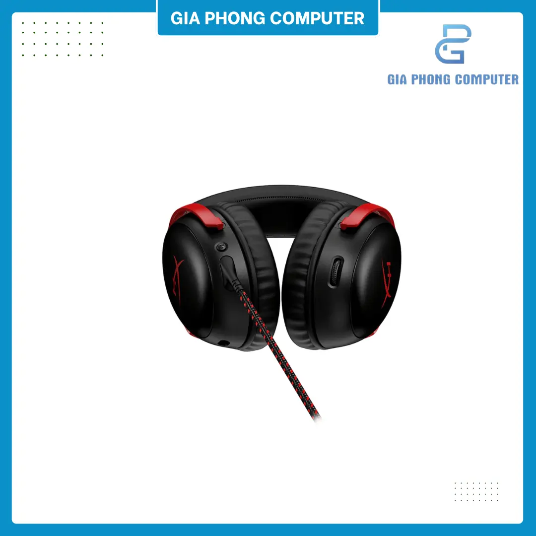 Tai nghe HyperX Cloud III Wireless Black Red