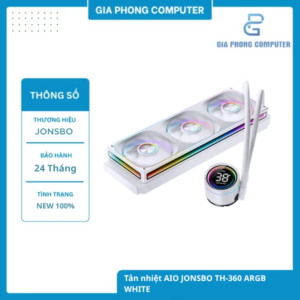 Tản nhiệt AIO JONSBO TH-360 ARGB WHITE