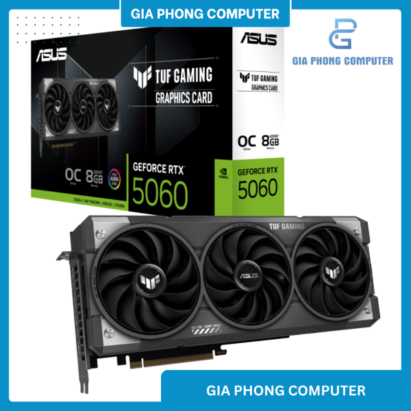 VGA ASUS RTX 5060 8GB DDR7 TUF GAMING OC 3 FAN