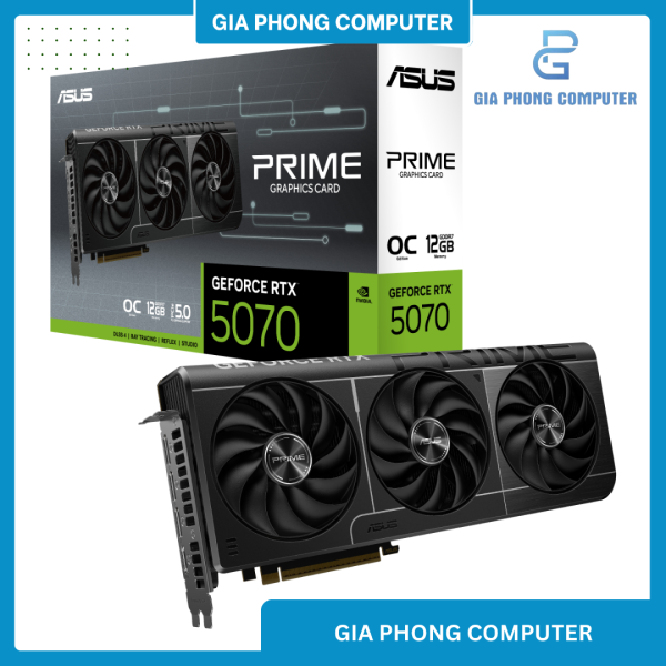 VGA ASUS  RTX 5070 PRIME OC 3 FAN 12GB