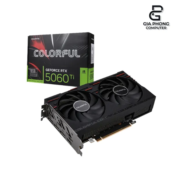 VGA Colorful RTX 5060 Ti Gaming Duo 8GB GDDR7 2 Fan NEW (1)
