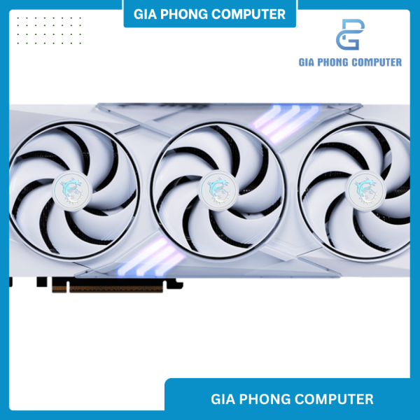 VGA MSI  RTX 5070 12GB TRIO GAMING OC WHITE 3 FAN