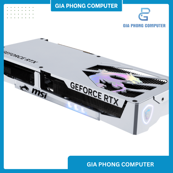 VGA MSI  RTX 5070 12GB TRIO GAMING OC WHITE 3 FAN