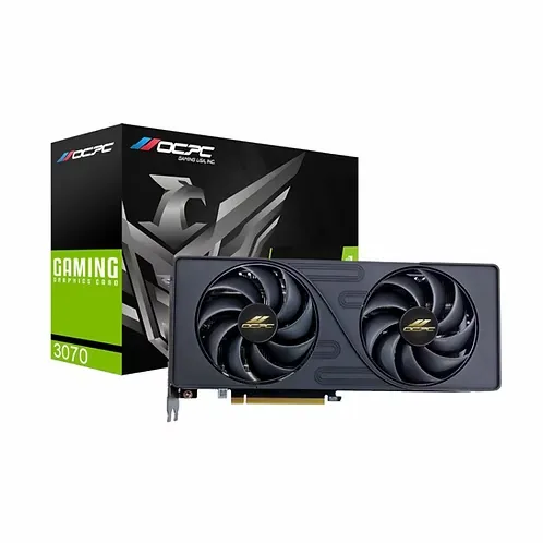 VGA OCPC RTX 3070 Dual XE 8GB GDDR6 2 Fan NEW (OCVN3070G8DXEBK) 5
