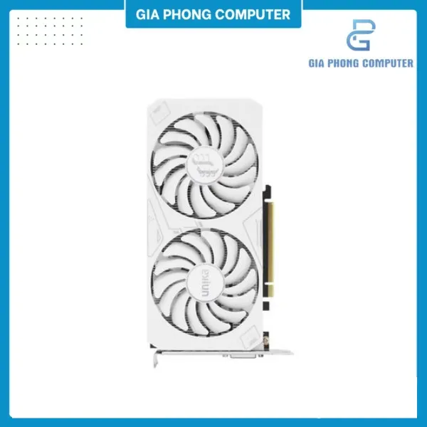 VGA Unika GTX 1660 Super Blizzards V2 White 6GB GDDR6 2 Fan NEW (1)