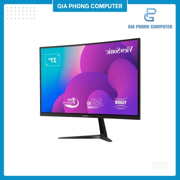 Màn Hình Cong VIEWSONIC VX2719-PC-MHD 27'' FHD 240Hz VA 1Ms CHUYÊN GAME