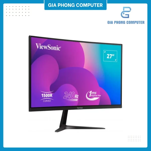 Màn Hình Cong VIEWSONIC VX2719-PC-MHD 27'' FHD 240Hz VA 1Ms CHUYÊN GAME