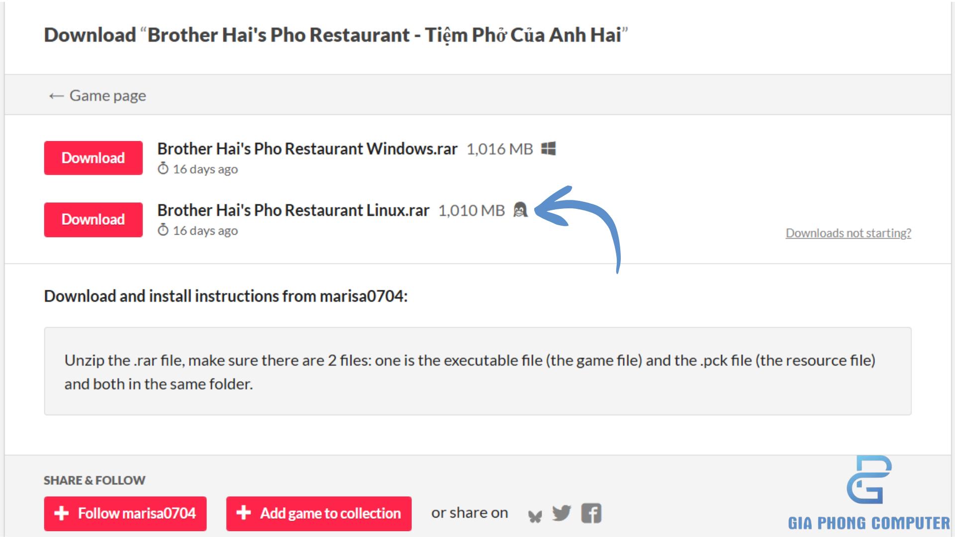 cách tải anh hai pho