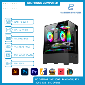 PC Gaming I3-12100F / RTX 3050 6GB